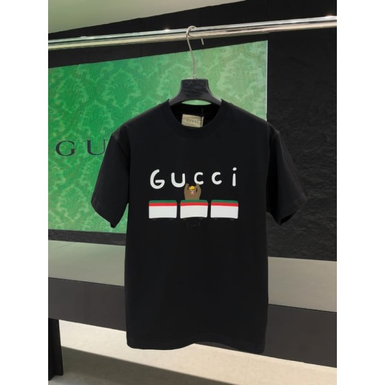 Gucci Early Spring Collection High-Weight Short-Sleeve